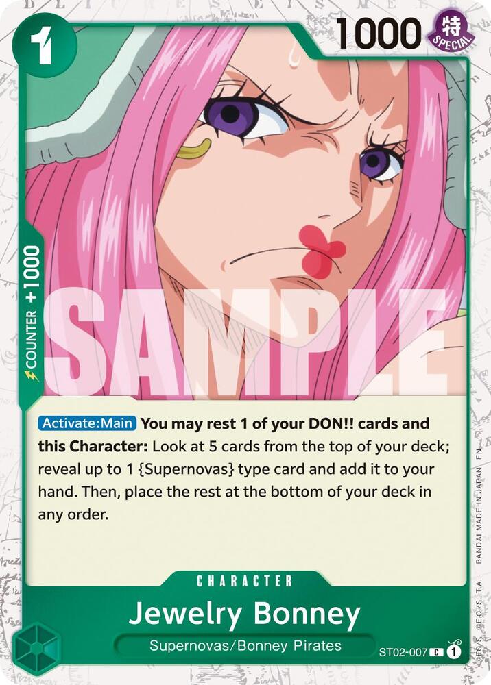 Jewelry Bonney Pirate Foil ST02-007 – Premium Booster - The Best Vol. 2 | One Piece TCG