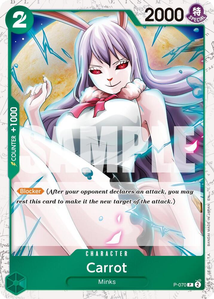 Carrot Pirate Foil P-070 – Premium Booster - The Best Vol. 2 | One Piece TCG