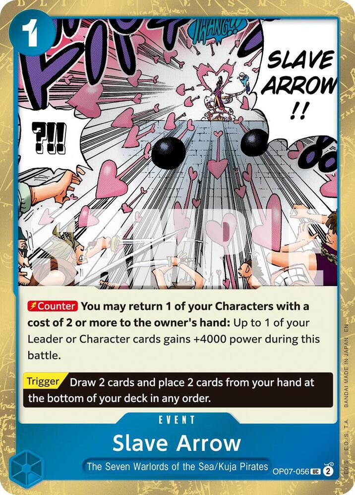 Slave Arrow Pirate Foil OP07-056 – Premium Booster - The Best Vol. 2 | One Piece TCG