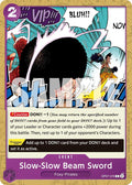 Slow-Slow Beam Sword Reprint OP07-076 – Premium Booster - The Best Vol. 2 | One Piece TCG