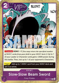 Slow-Slow Beam Sword Pirate Foil OP07-076 – Premium Booster - The Best Vol. 2 | One Piece TCG