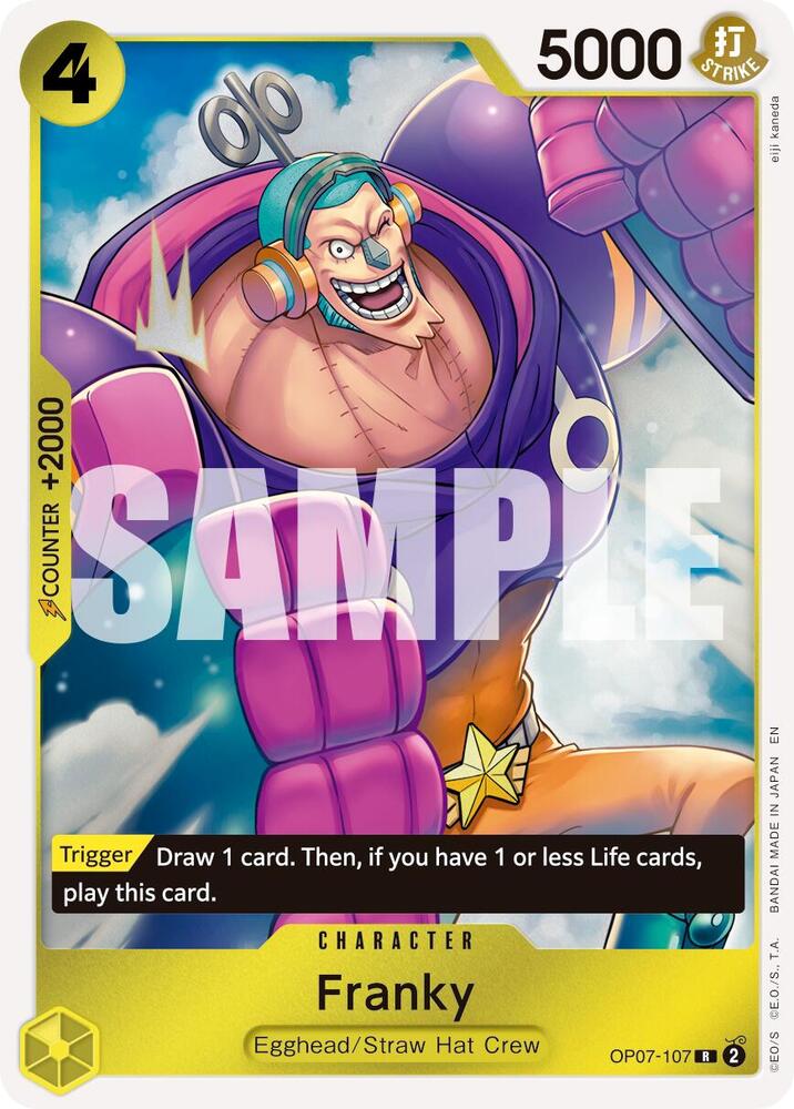 Franky Reprint OP07-107 – Premium Booster - The Best Vol. 2 | One Piece TCG
