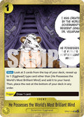 He Possesses the World's Most Brilliant Mind Pirate Foil OP07-114 – Premium Booster - The Best Vol. 2 | One Piece TCG