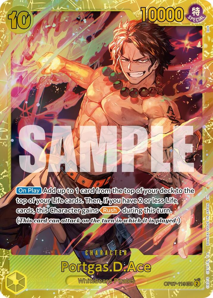 Portgas.D.Ace Reprint OP07-119 – Premium Booster - The Best Vol. 2 | One Piece TCG