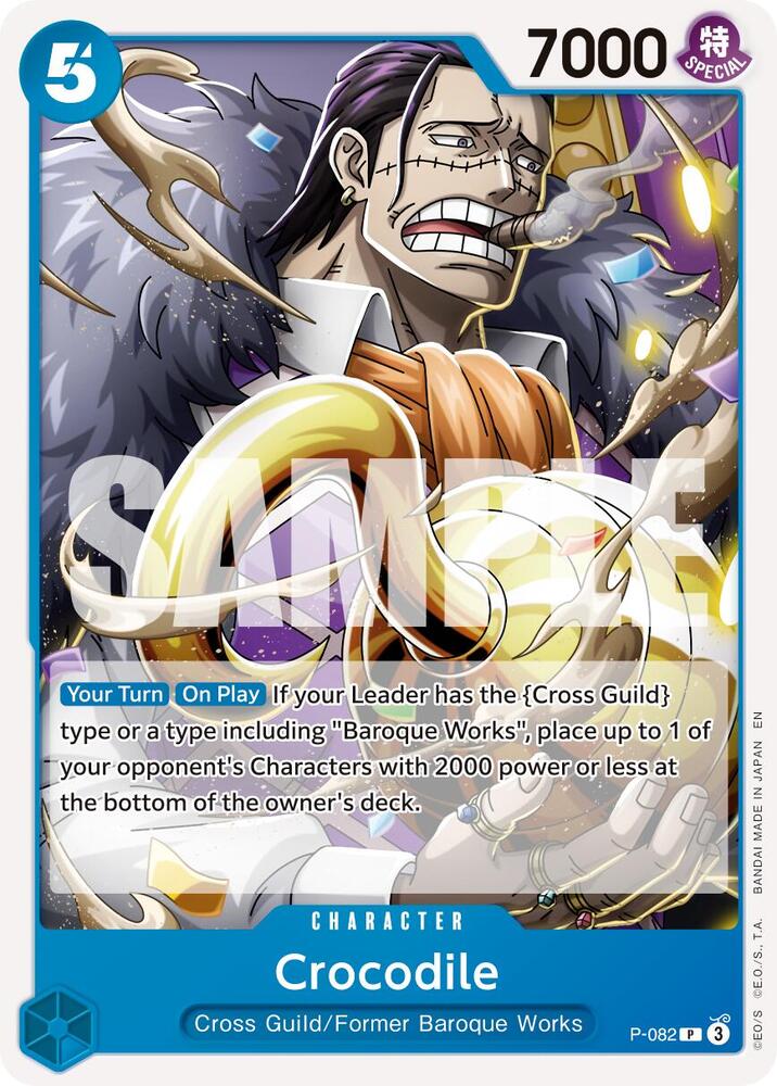 Crocodile Reprint P-082 – Premium Booster - The Best Vol. 2 | One Piece TCG