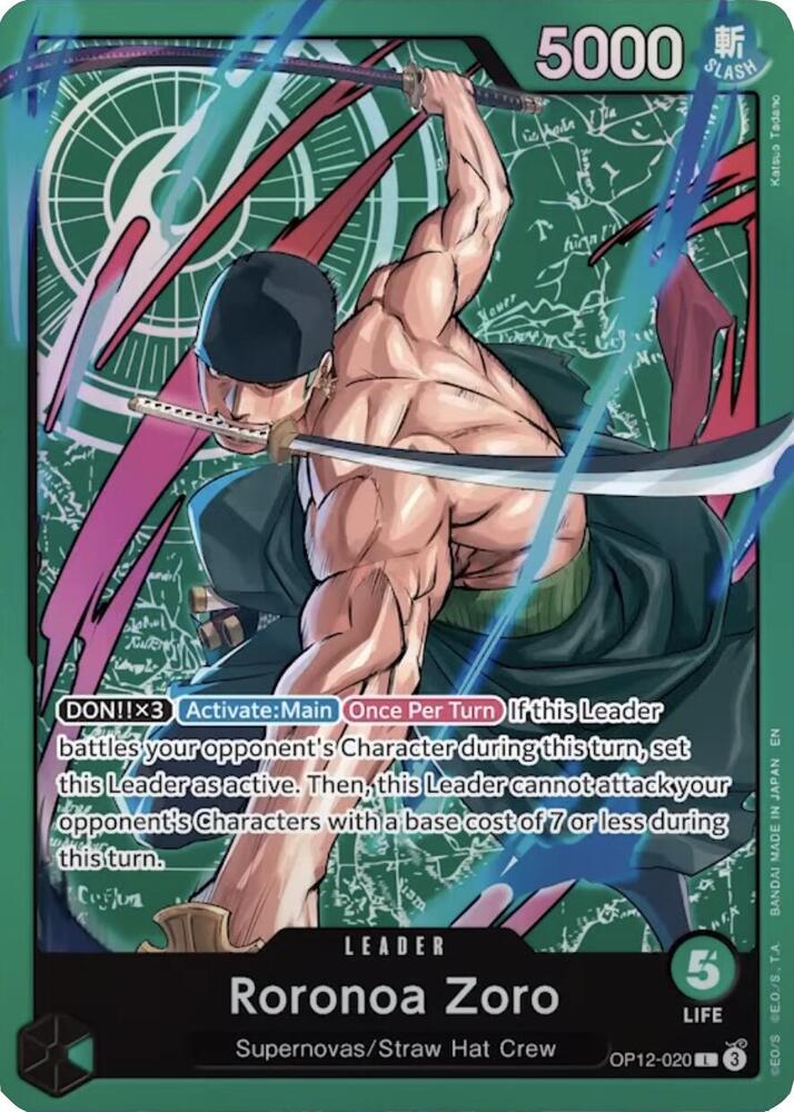 Roronoa Zoro OP12-020 – Learn Together Deck Set | One Piece TCG