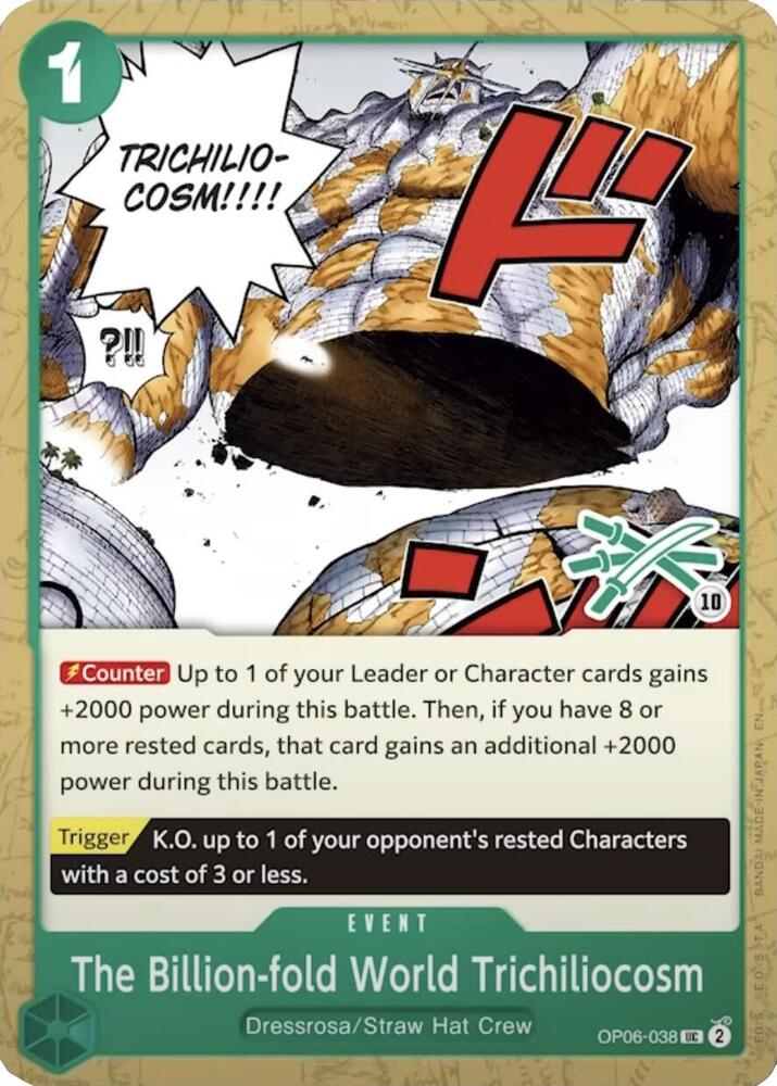 The Billion-fold World Trichiliocosm OP06-038 – Learn Together Deck Set | One Piece TCG