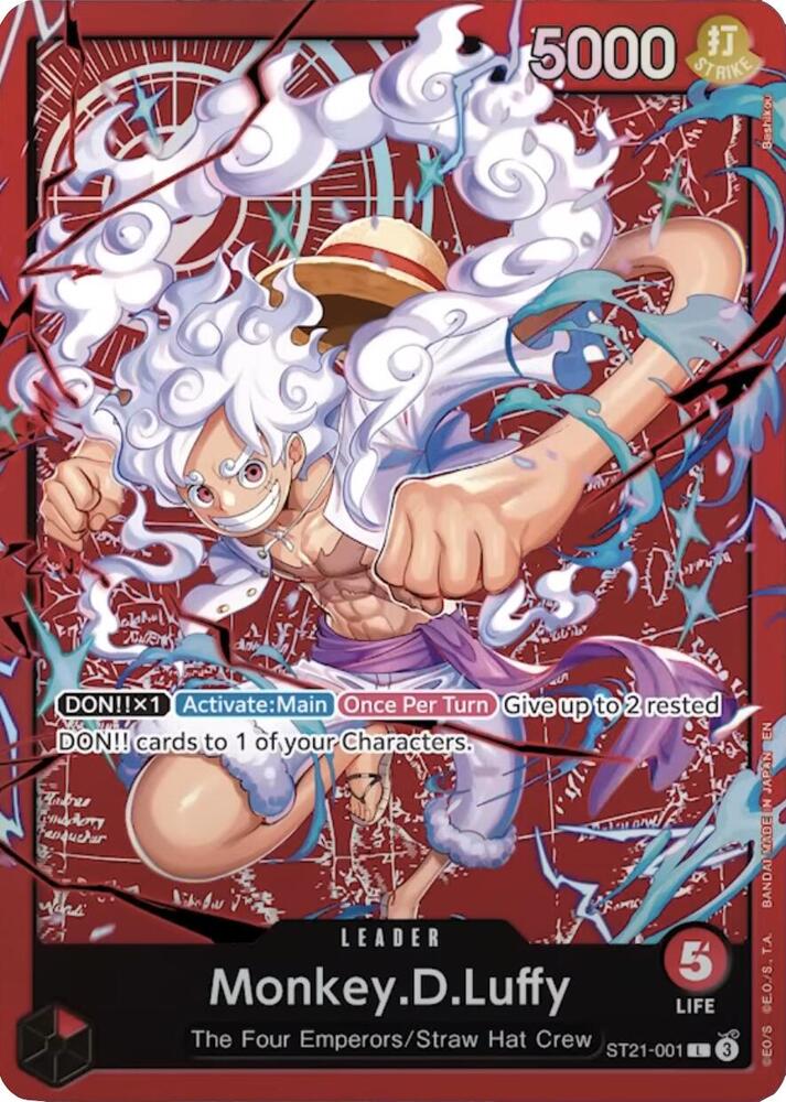 Monkey D. Luffy ST21-001 – Learn Together Deck Set | One Piece TCG