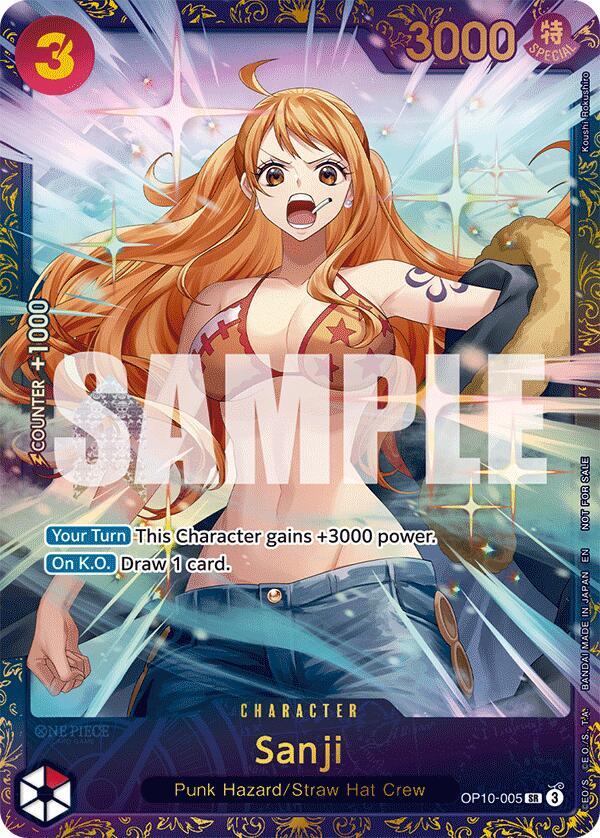 Sanji Treasure Cup 2025 OP10-005 | One Piece TCG