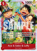 Ace & Sabo & Luffy OP13-007 – Carrying On His Will | One Piece TCG