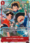 Ace & Sabo & Luffy Alternate Art OP13-007 – Carrying On His Will | One Piece TCG
