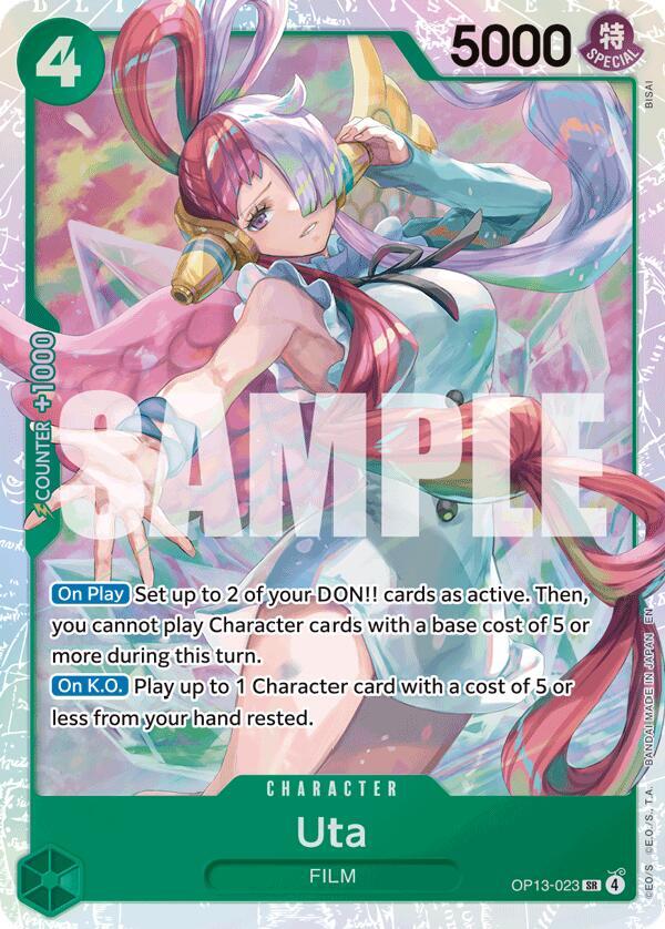 Uta OP13-023 – Carrying On His Will | One Piece TCG