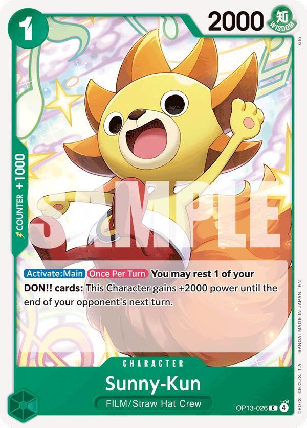 Sunny-Kun OP13-026 – Carrying On His Will | One Piece TCG