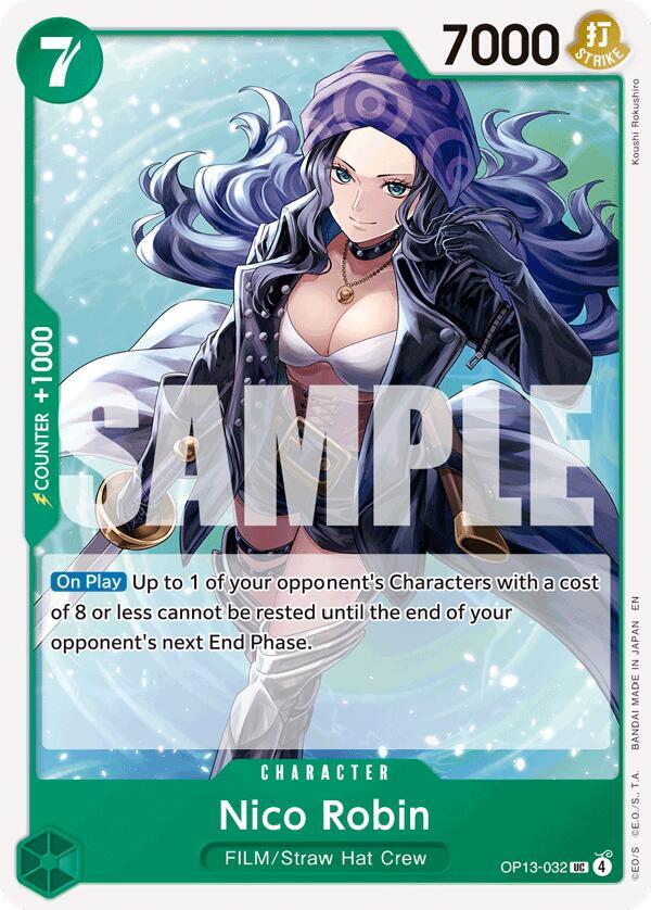 Nico Robin OP13-032 – Carrying On His Will | One Piece TCG