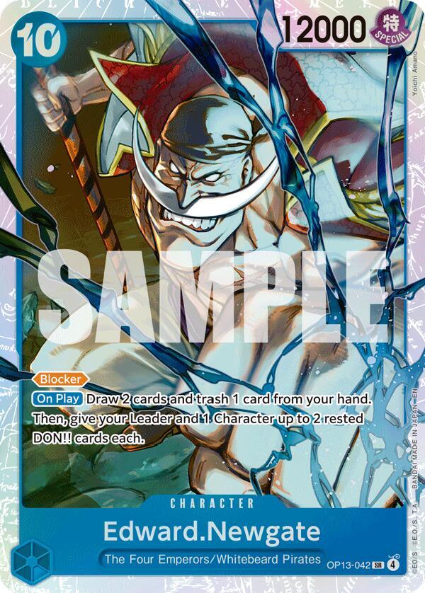 Edward.Newgate OP13-042 – Carrying On His Will | One Piece TCG