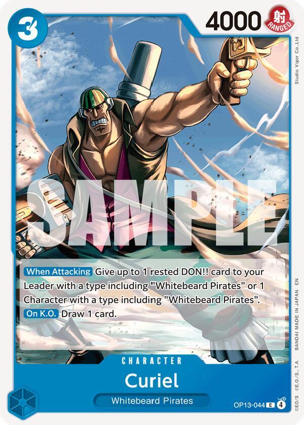 Curiel OP13-044 – Carrying On His Will | One Piece TCG