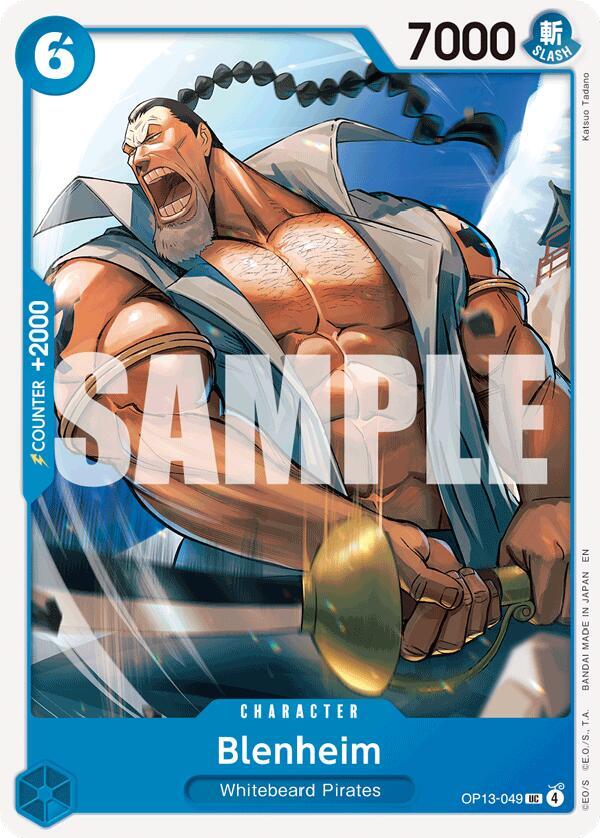 Blenheim OP13-049 – Carrying On His Will | One Piece TCG