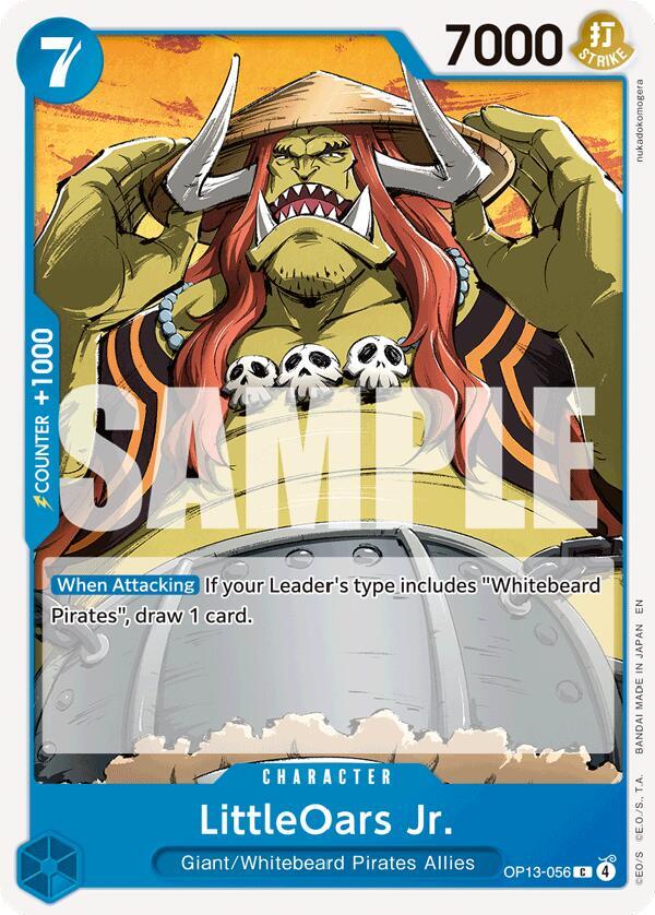 LittleOars Jr. OP13-056 – Carrying On His Will | One Piece TCG
