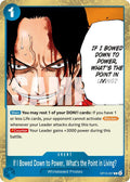 If I Bowed Down to Power, What's the Point in Living? OP13-057 – Carrying On His Will | One Piece TCG