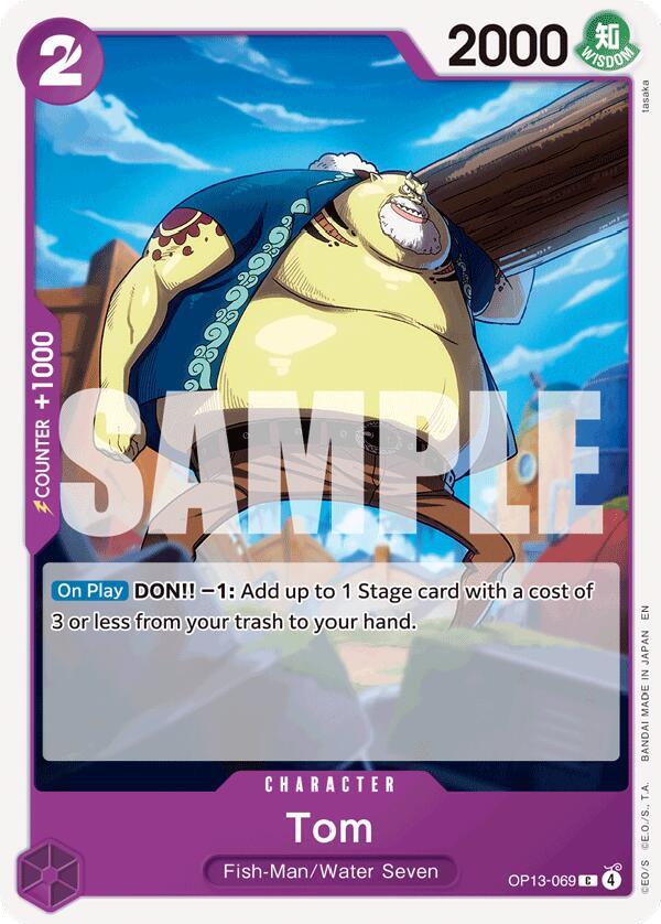 Tom OP13-069 – Carrying On His Will | One Piece TCG
