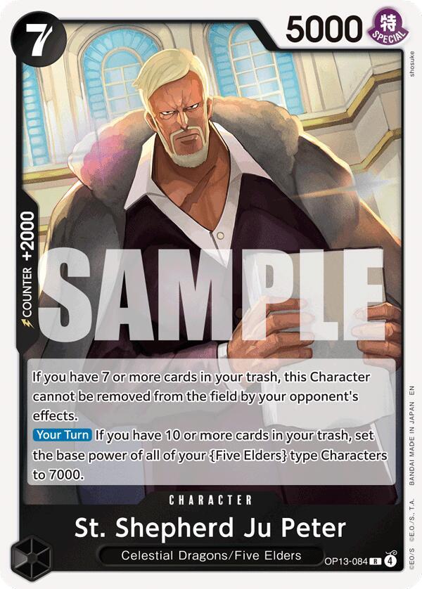 St. Shepherd Ju Peter OP13-084 – Carrying On His Will | One Piece TCG