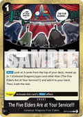 The Five Elders Are at Your Service!!! OP13-096 – Carrying On His Will | One Piece TCG