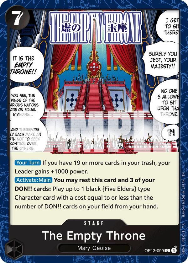 The Empty Throne OP13-099 – Carrying On His Will | One Piece TCG
