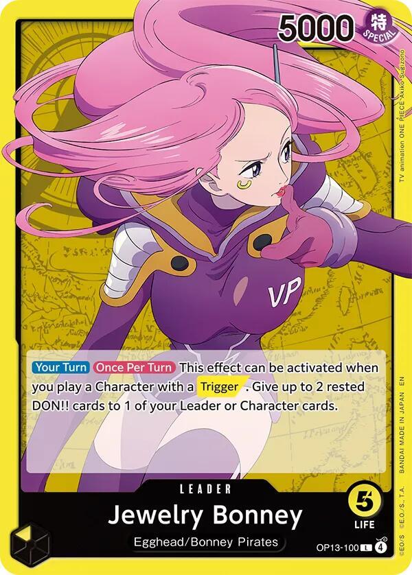 Jewelry Bonney OP13-100 – Carrying On His Will | One Piece TCG