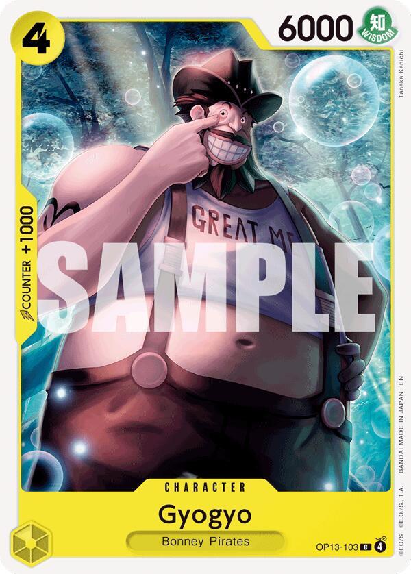 Gyogyo OP13-103 – Carrying On His Will | One Piece TCG