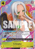 S-Snake Alternate Art OP13-114 – Carrying On His Will | One Piece TCG