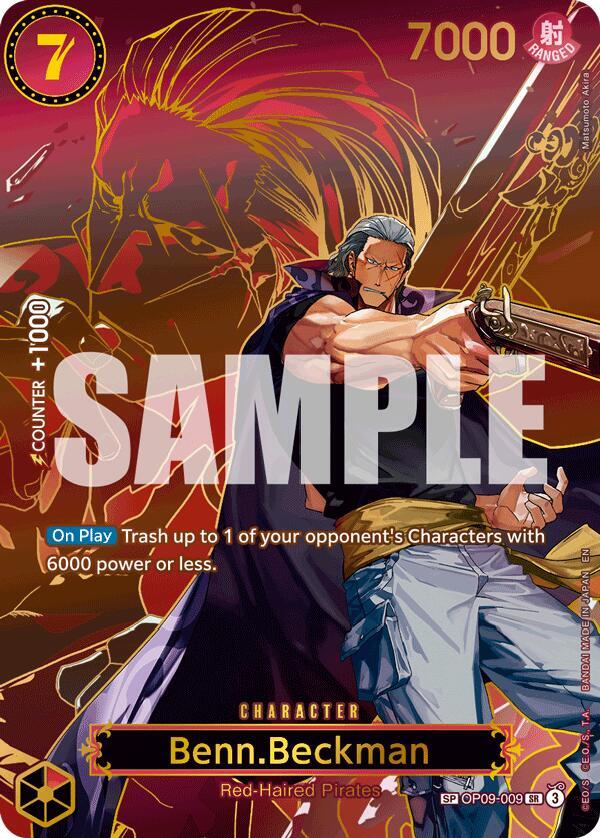 Benn.Beckman SP OP09-009 – Carrying On His Will | One Piece TCG