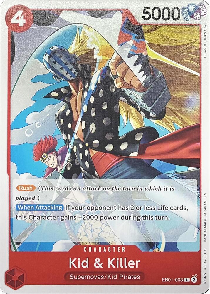 Kid & Killer EB01-003 – Learn Together Deck Set | One Piece TCG