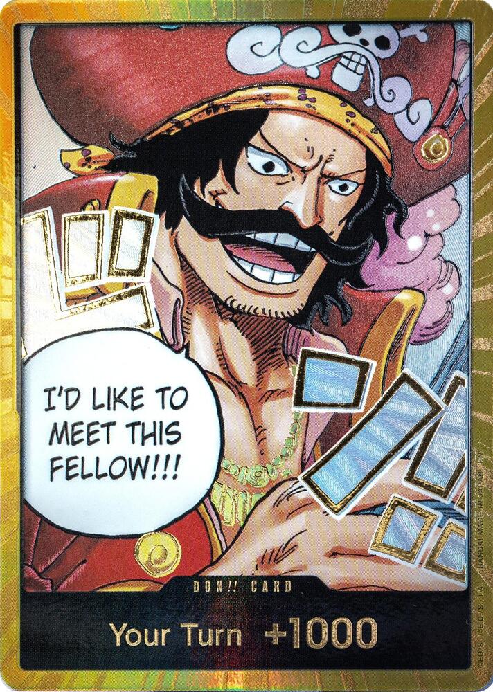 DON!! Card Gol.D.Roger Gold