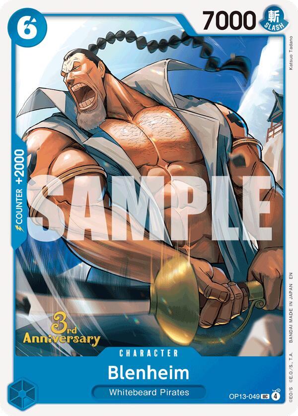 Blenheim OP13-049 – 3rd Anniversary Tournament Cards | One Piece TCG