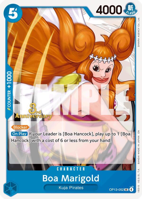 Boa Marigold OP13-052 – 3rd Anniversary Tournament Cards | One Piece TCG