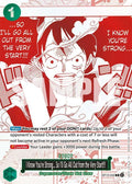 I Know You're Strong... So I'll Go All Out from the Very Start!!! 3rd Anniversary Treasure Campaign Pack OP13-040 | One Piece TCG