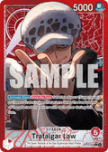 Trafalgar Law Alternate Art OP14-001 – The Azure Sea's Seven | One Piece TCG