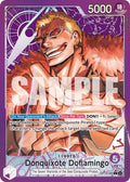 Donquixote Doflamingo Alternate Art OP14-060 – The Azure Sea's Seven | One Piece TCG