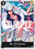 Ms. All Sunday OP14-084 – The Azure Sea's Seven | One Piece TCG