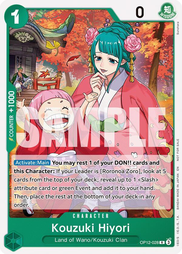Kouzuki Hiyori Tournament Pack 2026 Vol. 1 OP12-028 | One Piece TCG