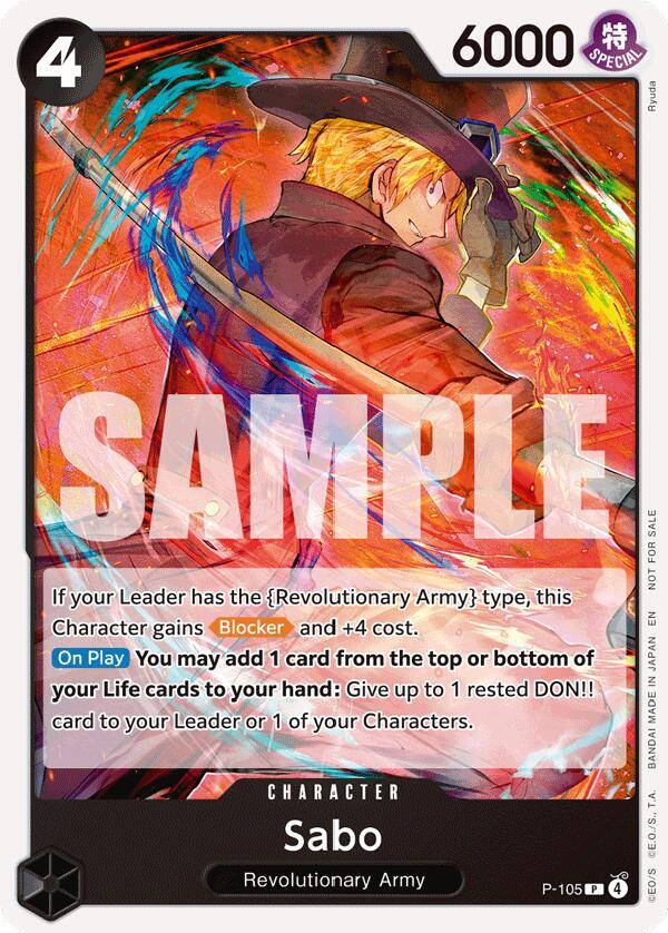 Sabo Store Tournament 2025 Vol. 4 P-105 | One Piece TCG
