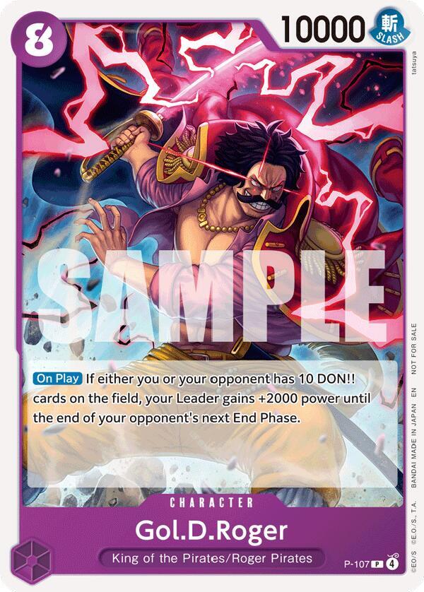 Gol.D.Roger Store Tournament 2025 Vol. 4 P-107 | One Piece TCG