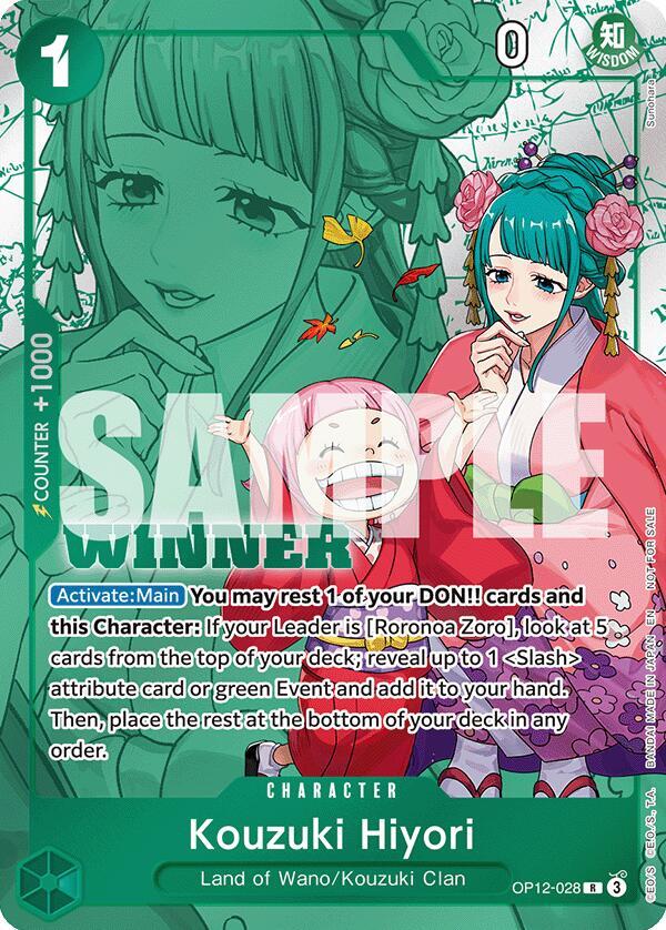 Kouzuki Hiyori Winner Pack 2026 Vol. 1 OP12-028 | One Piece TCG