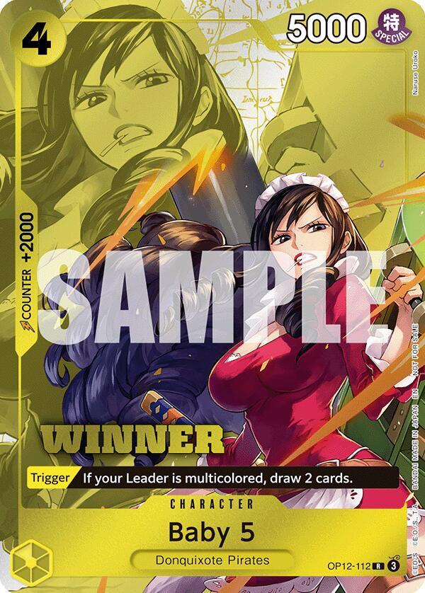 Baby 5 Winner Pack 2026 Vol. 1 OP12-112 | One Piece TCG