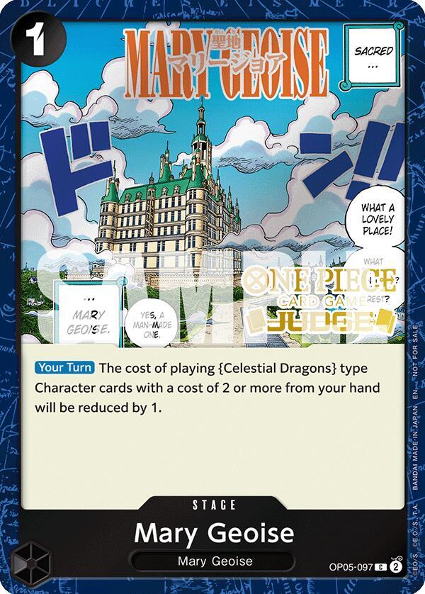 Mary Geoise Judge Pack Vol. 7 March OP05-097 | One Piece TCG