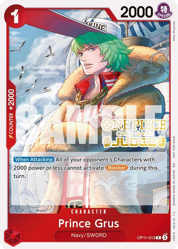 Prince Grus Judge Pack Vol. 7 OP11-013 | One Piece TCG
