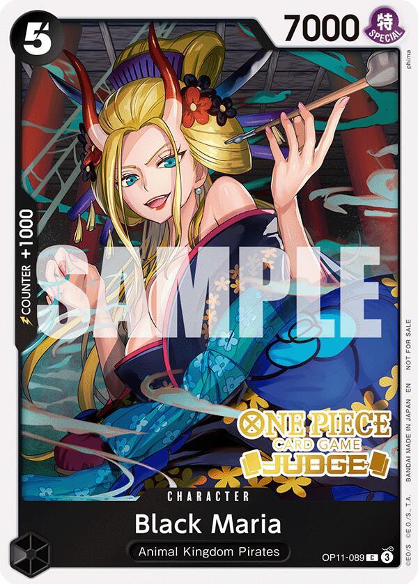 Black Maria Judge Pack Vol. 7 March OP11-089 | One Piece TCG