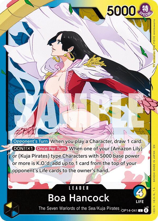 Boa Hancock OP14-041 – The Azure Sea's Seven | One Piece TCG