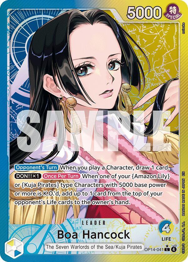 Boa Hancock Alternate Art OP14-041 – The Azure Sea's Seven | One Piece TCG