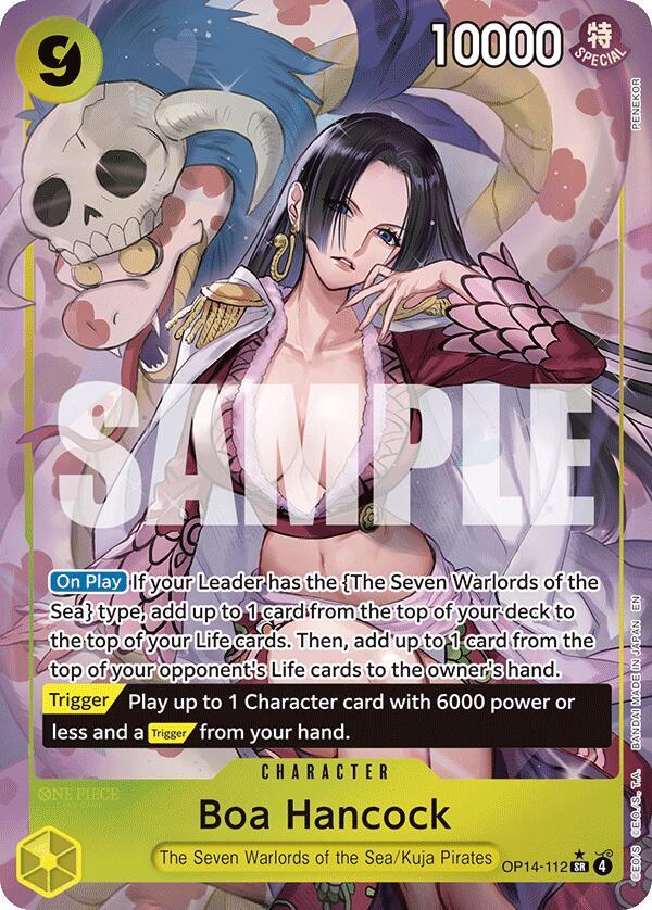 Boa Hancock Alternate Art OP14-112 – The Azure Sea's Seven | One Piece TCG